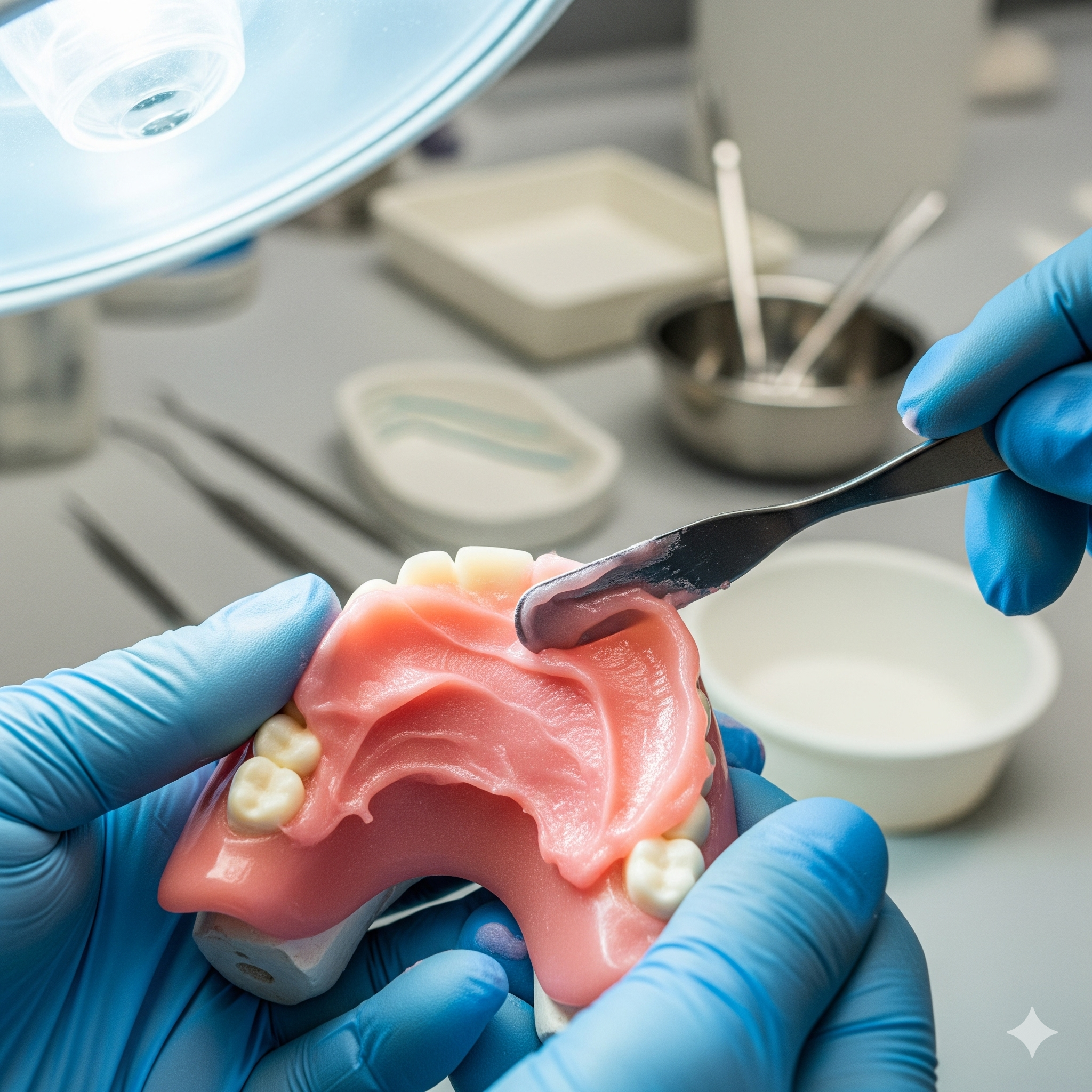 first denture reline